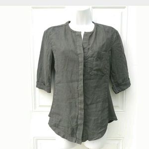 🚫Sold🚫James Perse Linen Button Down Shirt